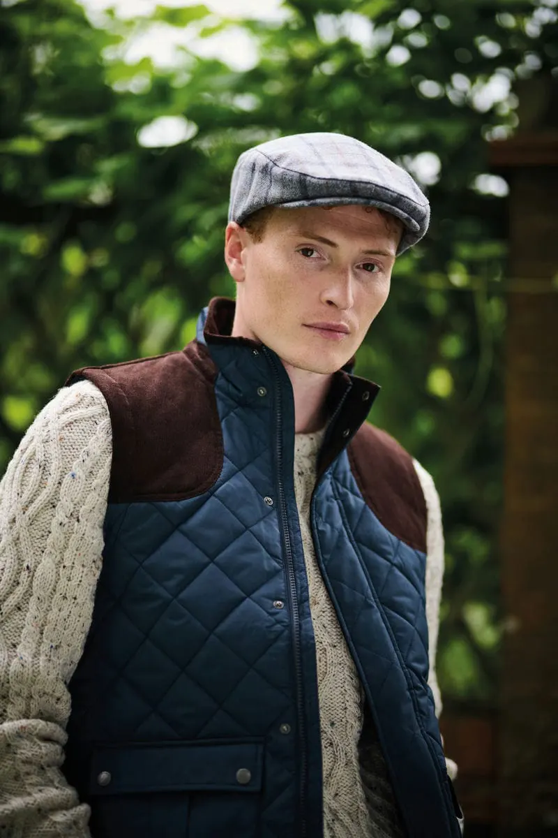 Regatta Professional Mens Acer Tweed Effect Flat Cap
