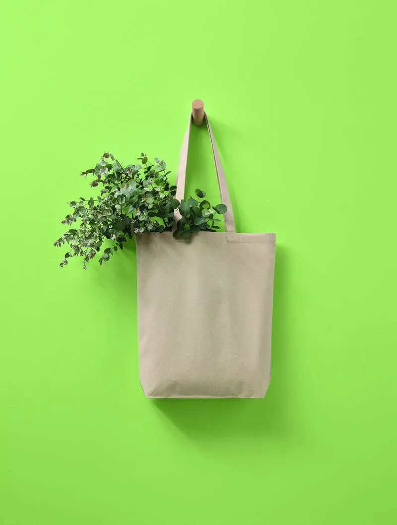 Nutshell Recycled Premium Canvas ‘Flat Base’ Shopper