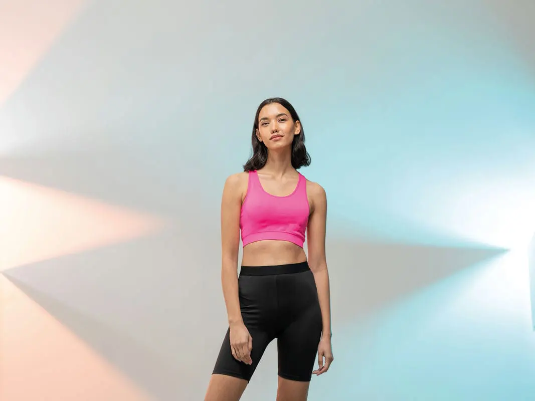 SF Womens Workout Cropped Top