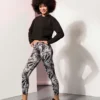 Sf Womens Reversible Work Out Leggings
