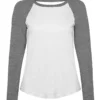 White/Heather Grey