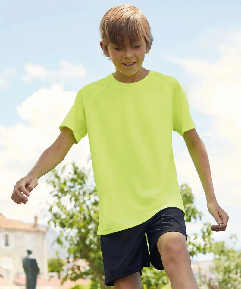Fruit Of The Loom Kids Performance Tee