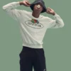 Fruit Of The Loom Vintage Collection Unisex Vintage Set In Sweatshirt Large Logo Print