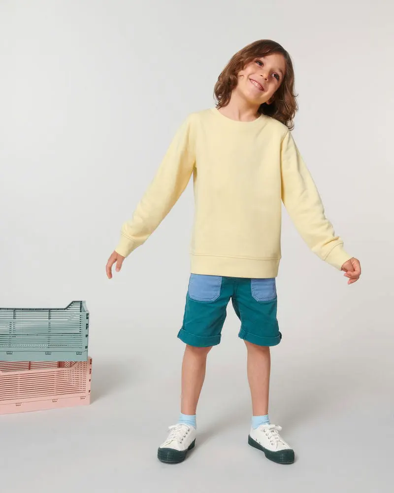 Stanley And Stella Unisex Kids Mini Changer Iconic Crew Neck Sweatshirt Stsk913