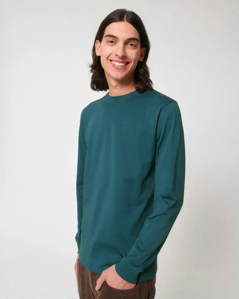 Stanley And Stella Mens Shifts Dry Unisex Dry Hand Feeling Long Sleeve T Shirt Sttm558
