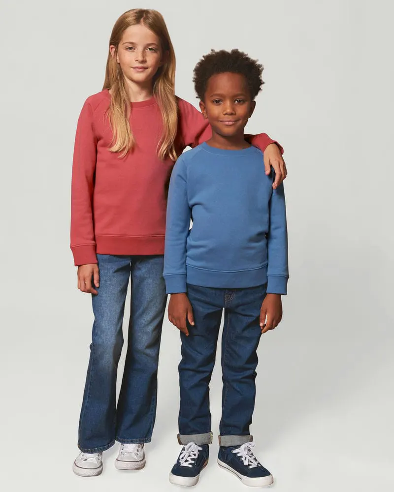 Stanley And Stella Unisex Kids Mini Scouter Iconic Crew Neck Sweatshirt Stsk916