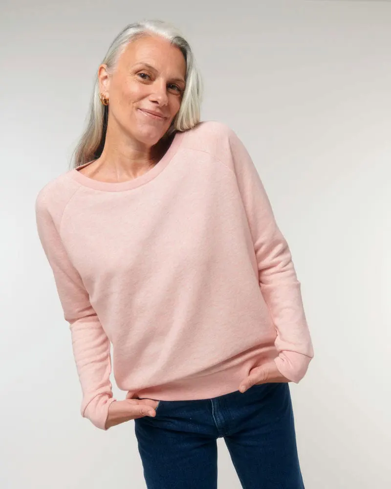 Stanley And Stella Womens Dazzler Relaxed Fit Sweatshirt Stsw125