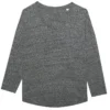 Slub Heather Steel Grey