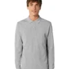 Stanley And Stella Dedicator Long Sleeve Mens Polo Stpm508