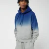 Stanley And Stella Unisex Slammer Dip Dye Oversized Brushed Sweatshirt Stsu858