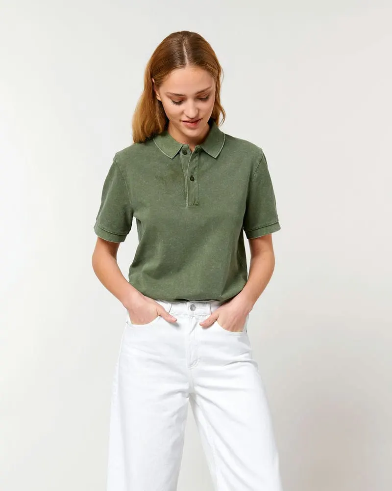 Stanley And Stella Prepster Vintage Unisex Short Sleeve Polo Stpu335