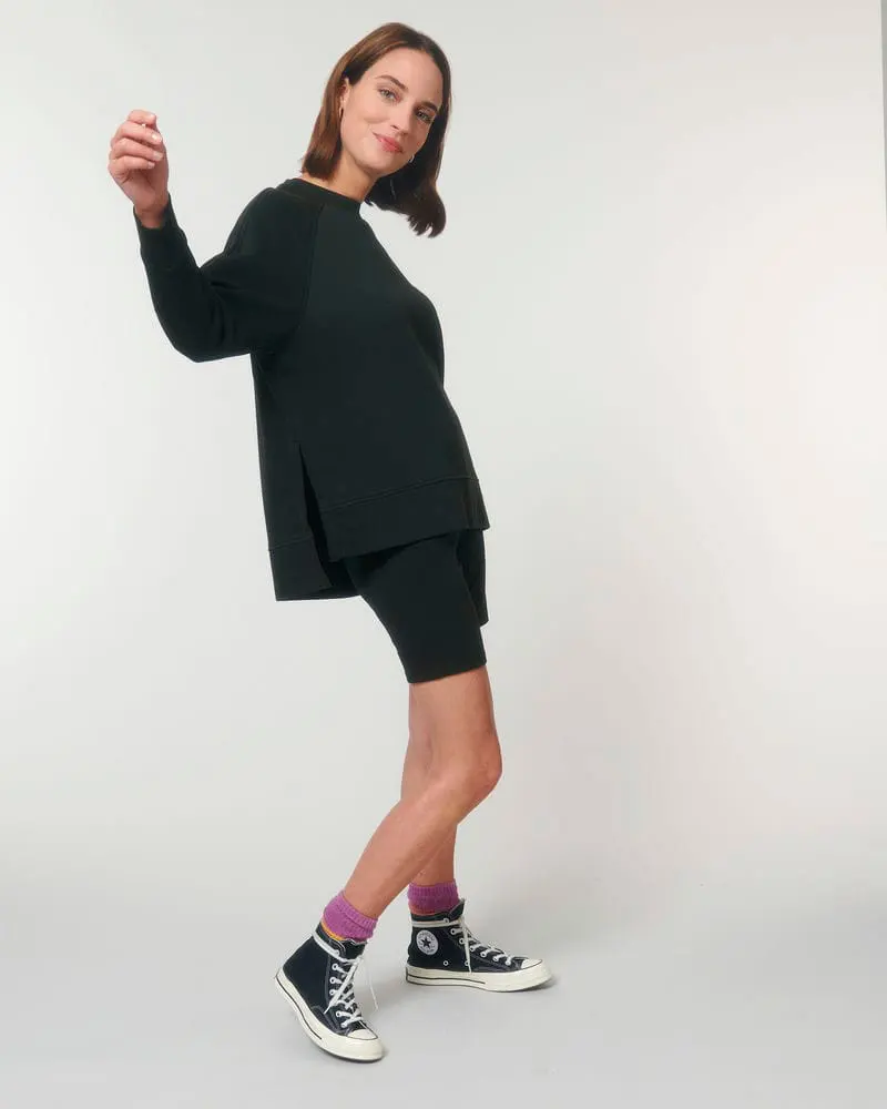 Stanley And Stella Wilder Womens Oversized Crew Neck Sweatshirt Stsw872