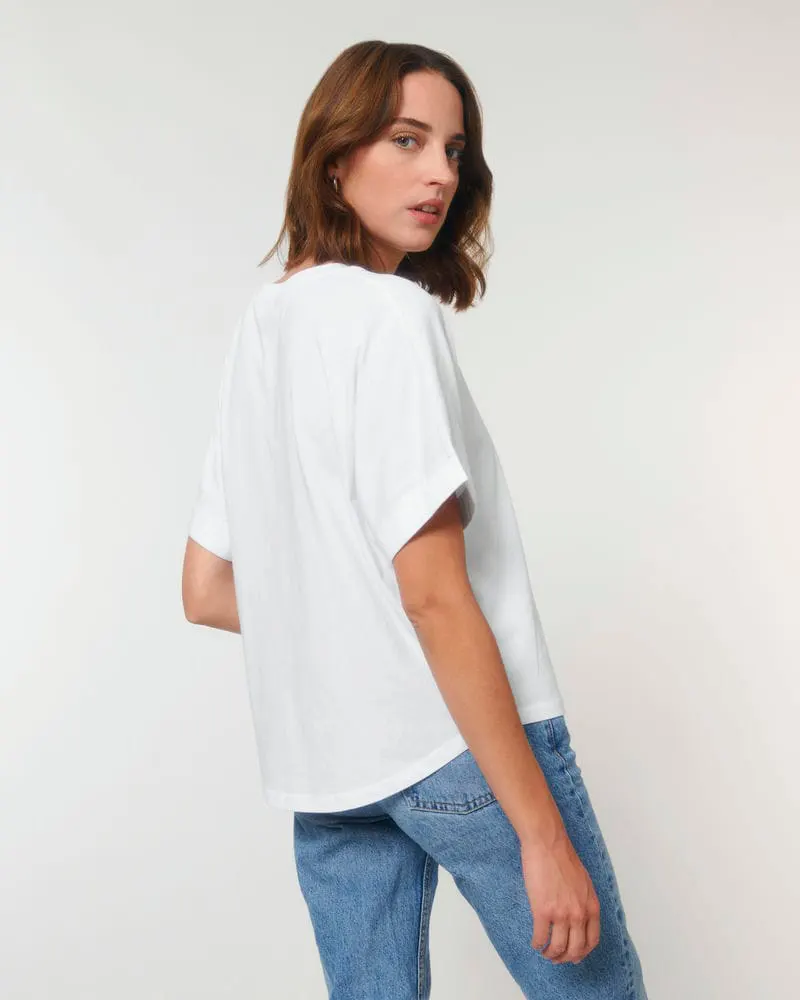 Stanley And Stella Collider Oversized Womens T Shirt Sttw089