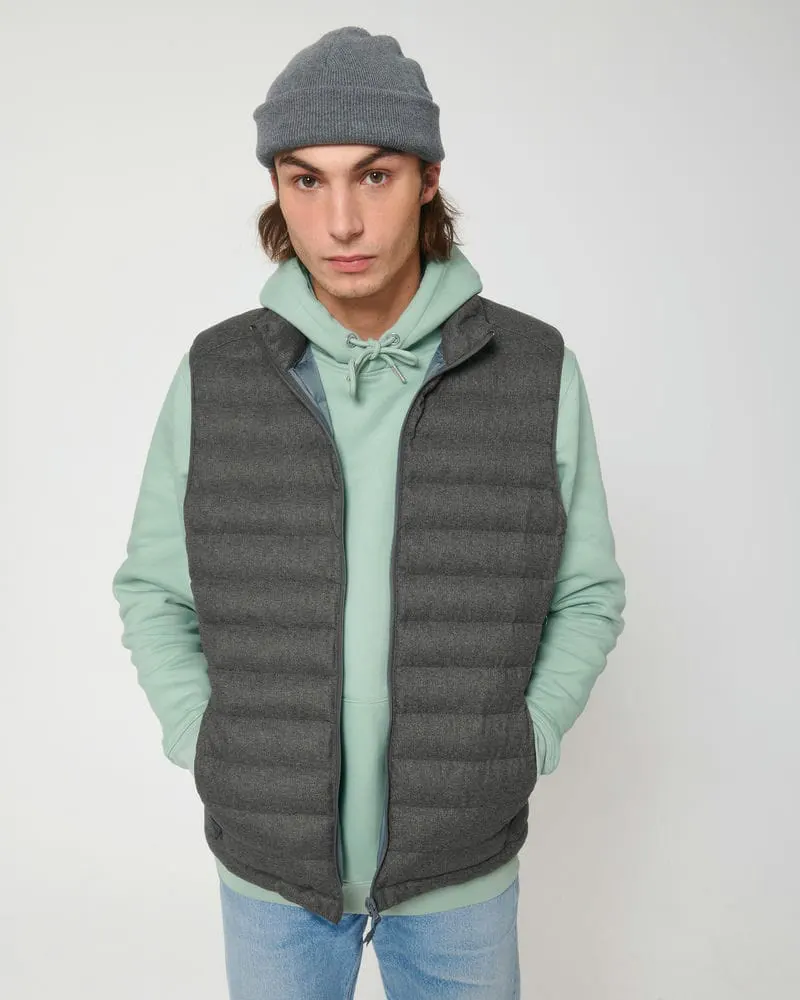 Stanley And Stella Mens Climber Wool Like Bodywarmer Stjm898