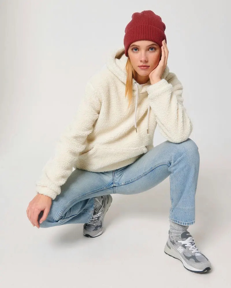 Stanley And Stella Unisex Snugger Sherpa Hoodie Stsu884