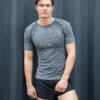 Tombo Mens Seamless Short Sleeved Top