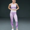 Tombo Womens Seamless Panelled Leggings