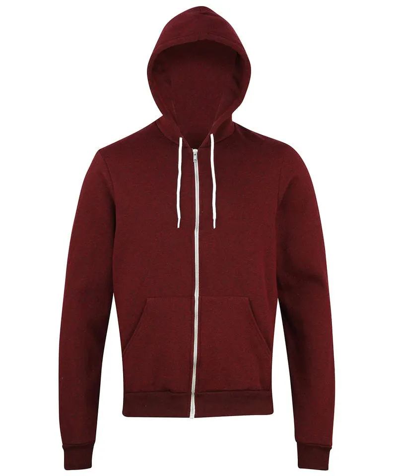 Last Chance To Buy Unisex Salt And Pepper Zip Hoodie Mt497