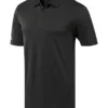Adidas Mens Performance Polo Shirt In Black