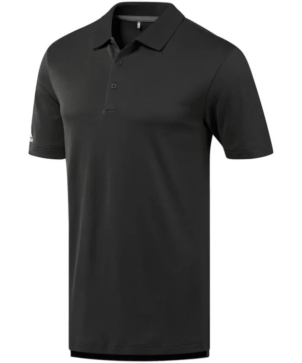 Adidas Mens Performance Polo Shirt In Black