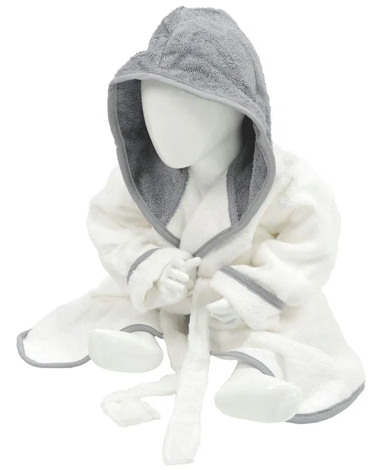 A&R Towels Artg Babiezz Hooded Bathrobe