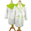White/Lime Green