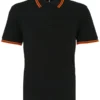 Black/Orange