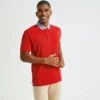 Asquith & Fox Mens Chambray Button Down Collar Polo