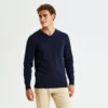 Asquith & Fox Mens Cotton Blend V Neck Sweater