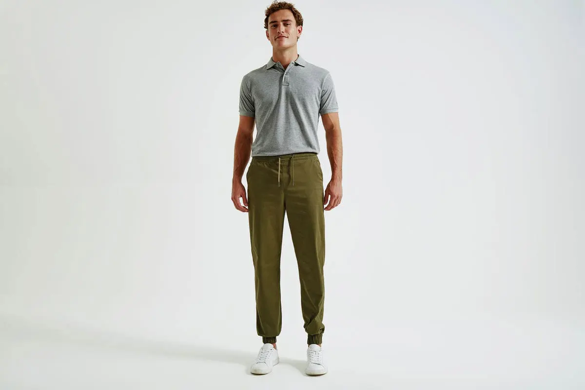Asquith & Fox Mens Twill Jogger