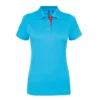 Turquoise/Red