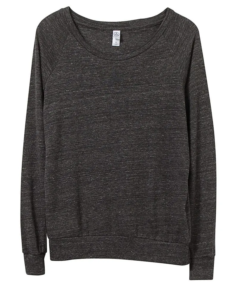 Last Chance To Buy Womens Eco Jersey Slouchy Pullover