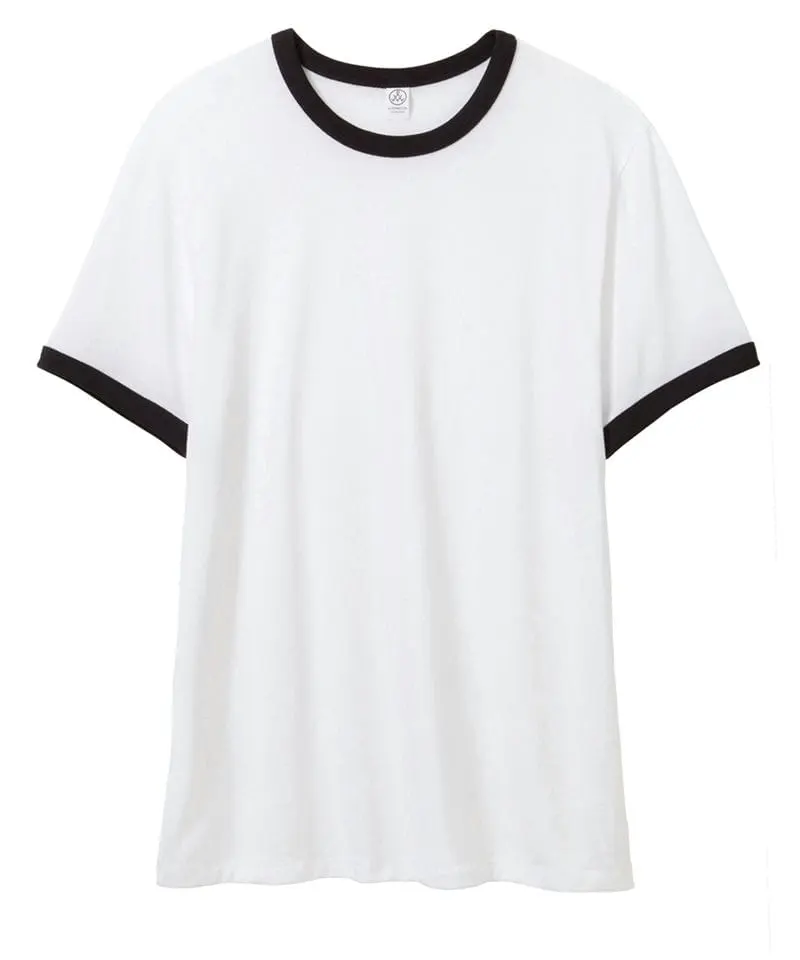 Last Chance To Buy Mens 50/50 Vintage Jersey Ringer T Shirt