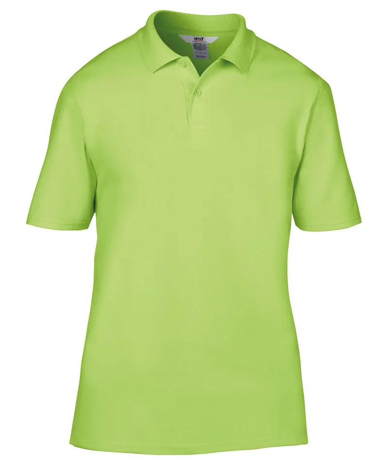 Last Chance To Buy Anvil Adult Double Pique Polo