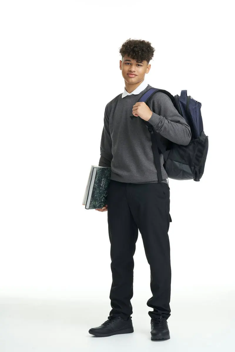 Awdis Academy Unisex Senior Raglan Sweatshirt