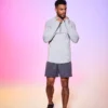 Awdis Just Cool Mens Cool Flex Long Half Zip Top