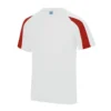 Arctic White/Fire Red