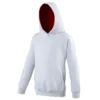 Heather Grey/Fire Red