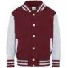 Burgundy/Heather Grey