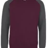 Burgundy/Charcoal