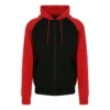 Jet Black/Fire Red