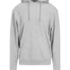 Awdis Just Hoods Mens Distressed Hoodie In Heather Grey