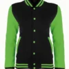Jet Black/Electric Green