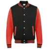Jet Black/Fire Red
