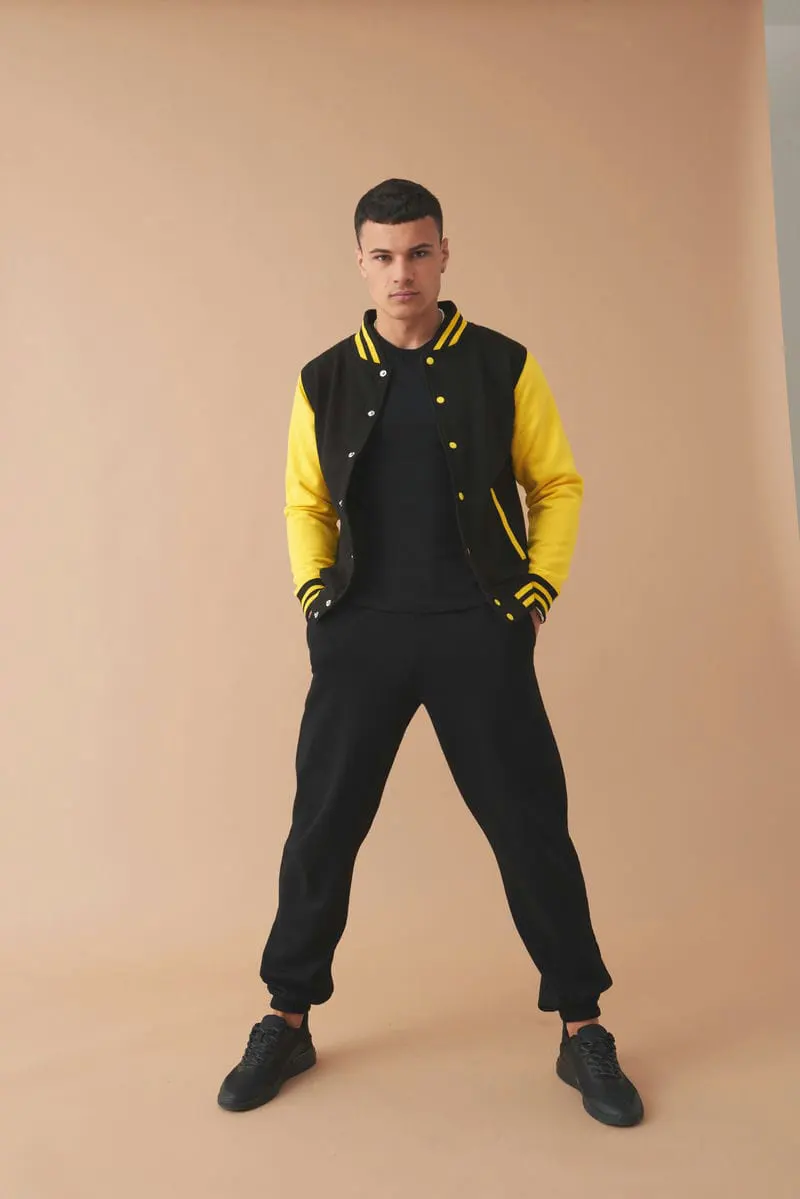 Awdis Just Hoods Unisex Varsity Jacket