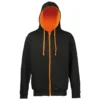 Jet Black/Orange Crush