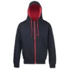 New French Navy/Fire Red