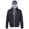 New French Navy/Heather Grey