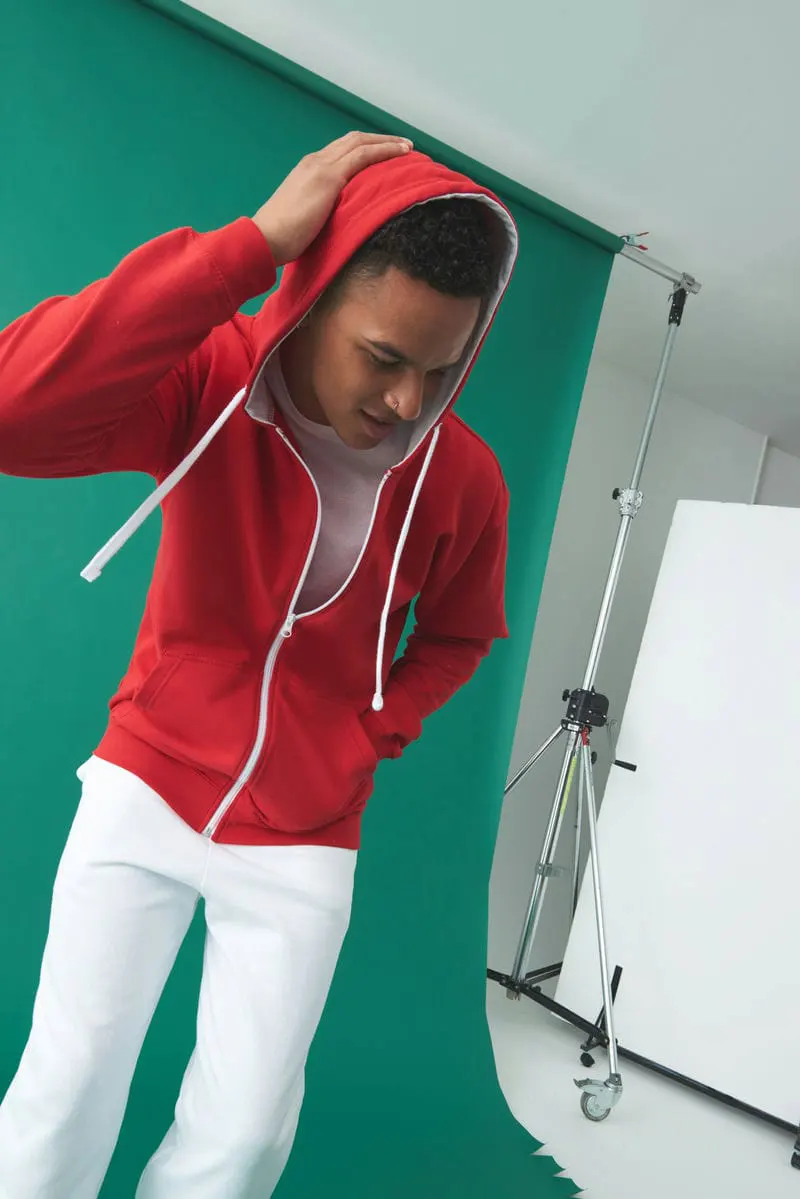 Awdis Just Hoods Unisex Varsity Zoodie