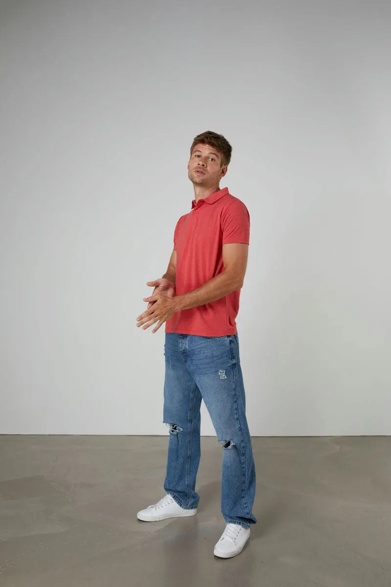 Awdis Just Polos Mens Triblend Polo